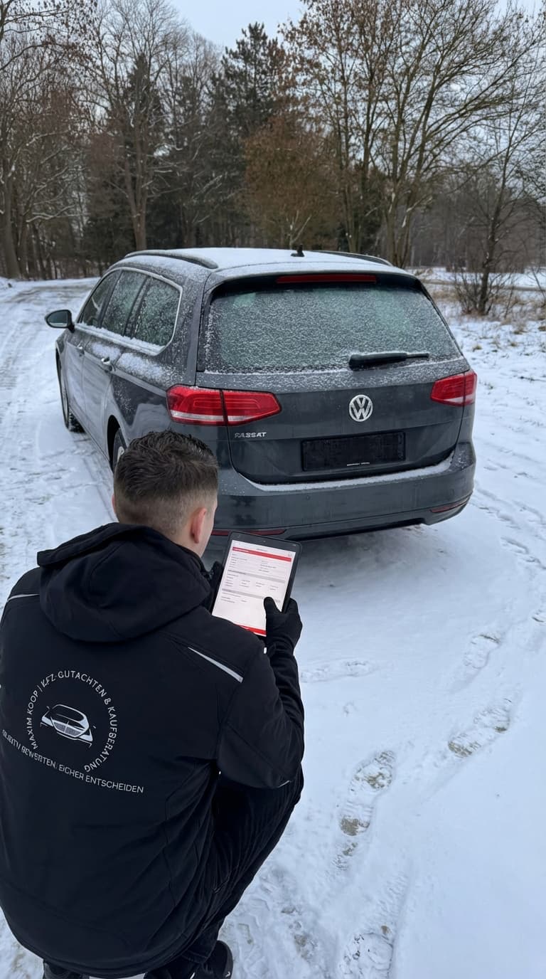 Kaufberatung beim Fahrzeugcheck